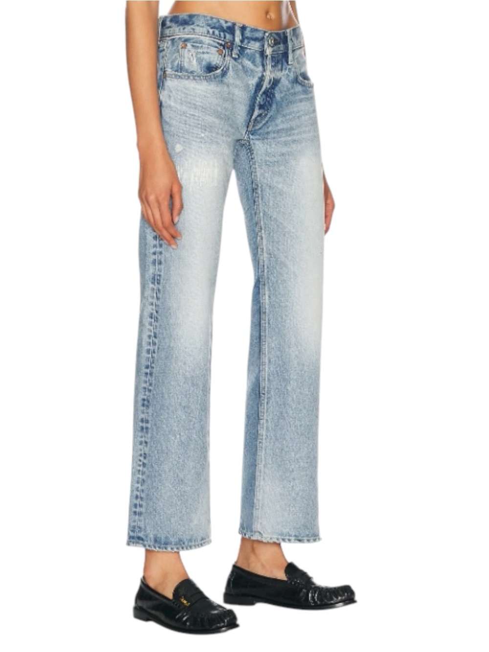 NWT Moussy Vintage Aurantia Straight Jeans Size 27 - Picture 2 of 10